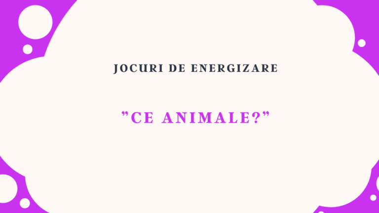 ”Ce animale”