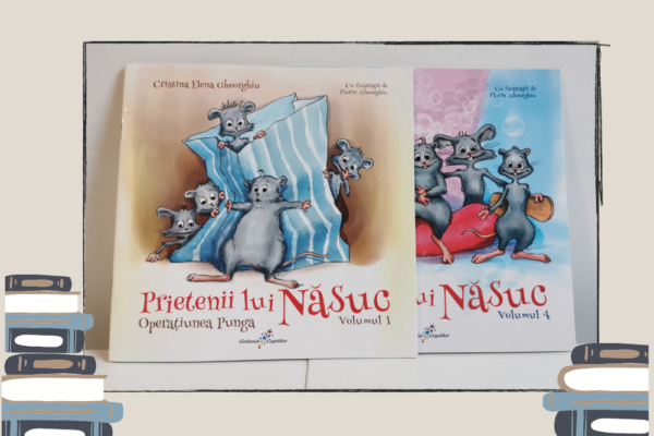 ”Prietenii lui Năsuc” – Cărți pentru copii